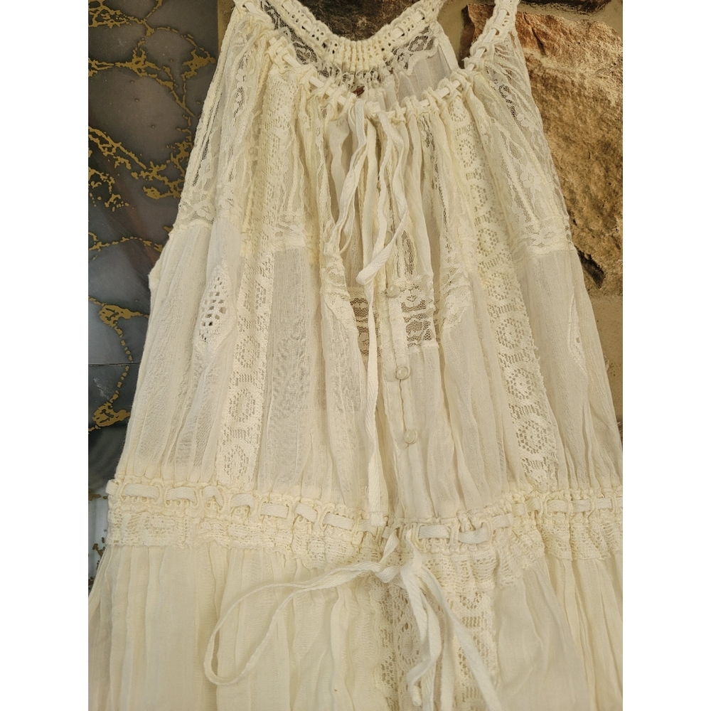 Free people Dolly Bodysuit with long skirt - Picture 6 of 12